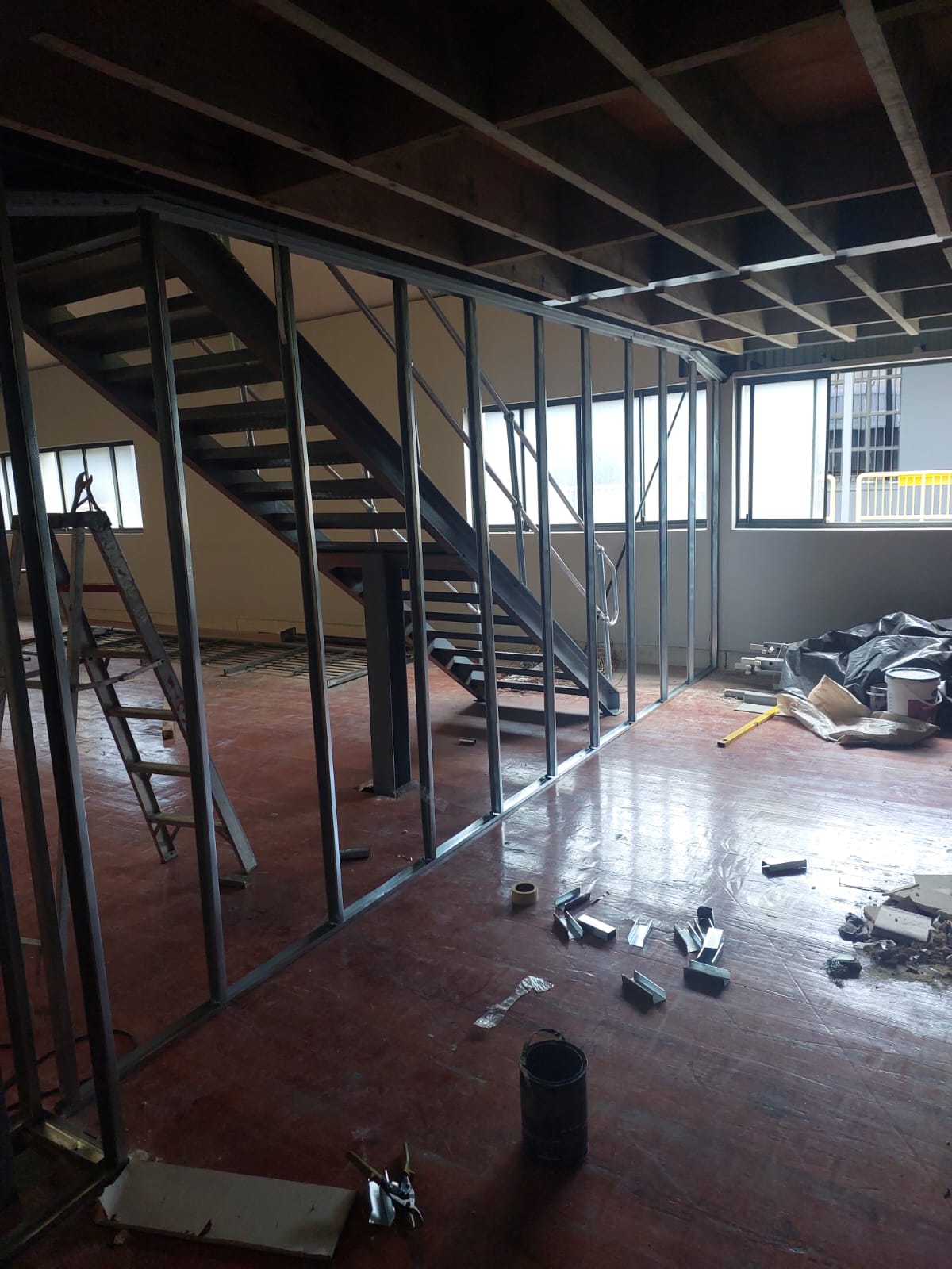 Steel Frame Partitioning